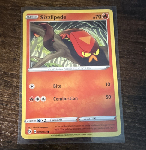 Sizzlipede pokemon comune - sizzlipede,