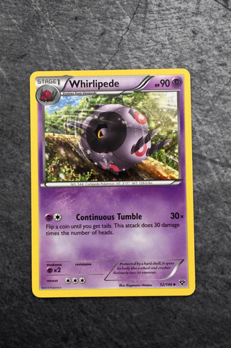 Pokemon tcg whirlipede - tcg,