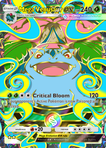 Digital mega venusaur - ex,