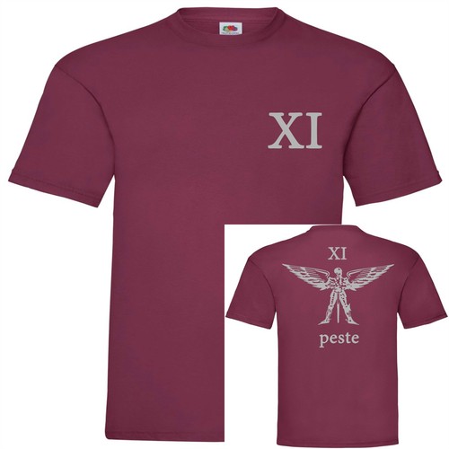 Shirt amaranto compagnia - t-shirt,