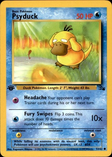 Psyduck edizione nm - 1°,