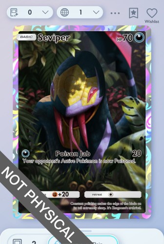 Pokemon tcg pocket seviper - pokemon,