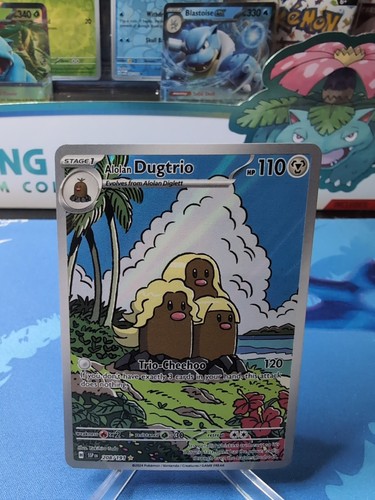 Alolan dugtrio illustration - dugtrio,