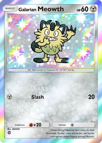 Digital galarian meowth - [digital],