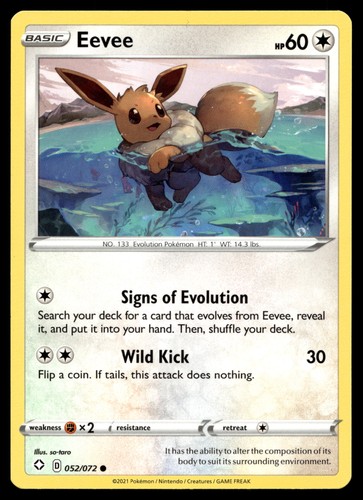 Eevee 052 072 shf - 052/072,