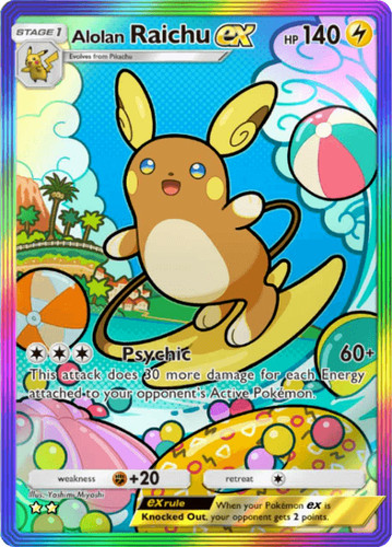 Digital alolan raichu - alolan,