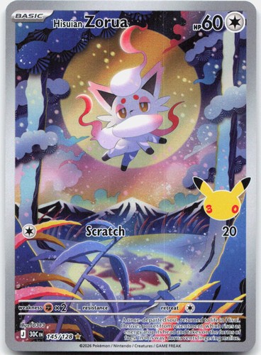 Hisuian zorua illustration - hisuian,