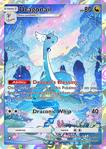 Digital dragonair full art - dragonair,