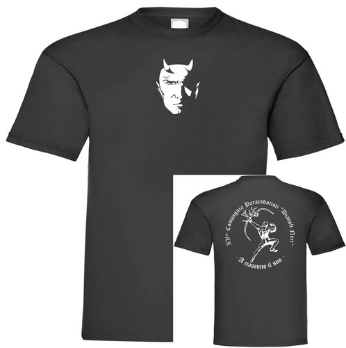 Shirt nera compagnia - t-shirt, 15°compagnia