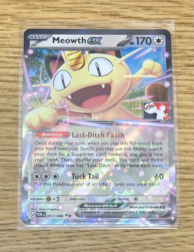 062 088 meowth prize pack - meowth, ex